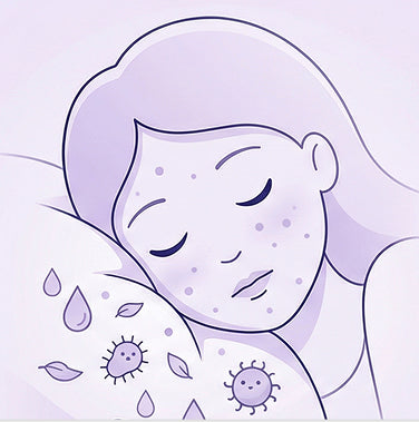 <p>All of <strong>it transfers to your pillow.</strong> Your skin then stays in <strong>contact with that surface</strong> for 7 to 9 hours.</p>